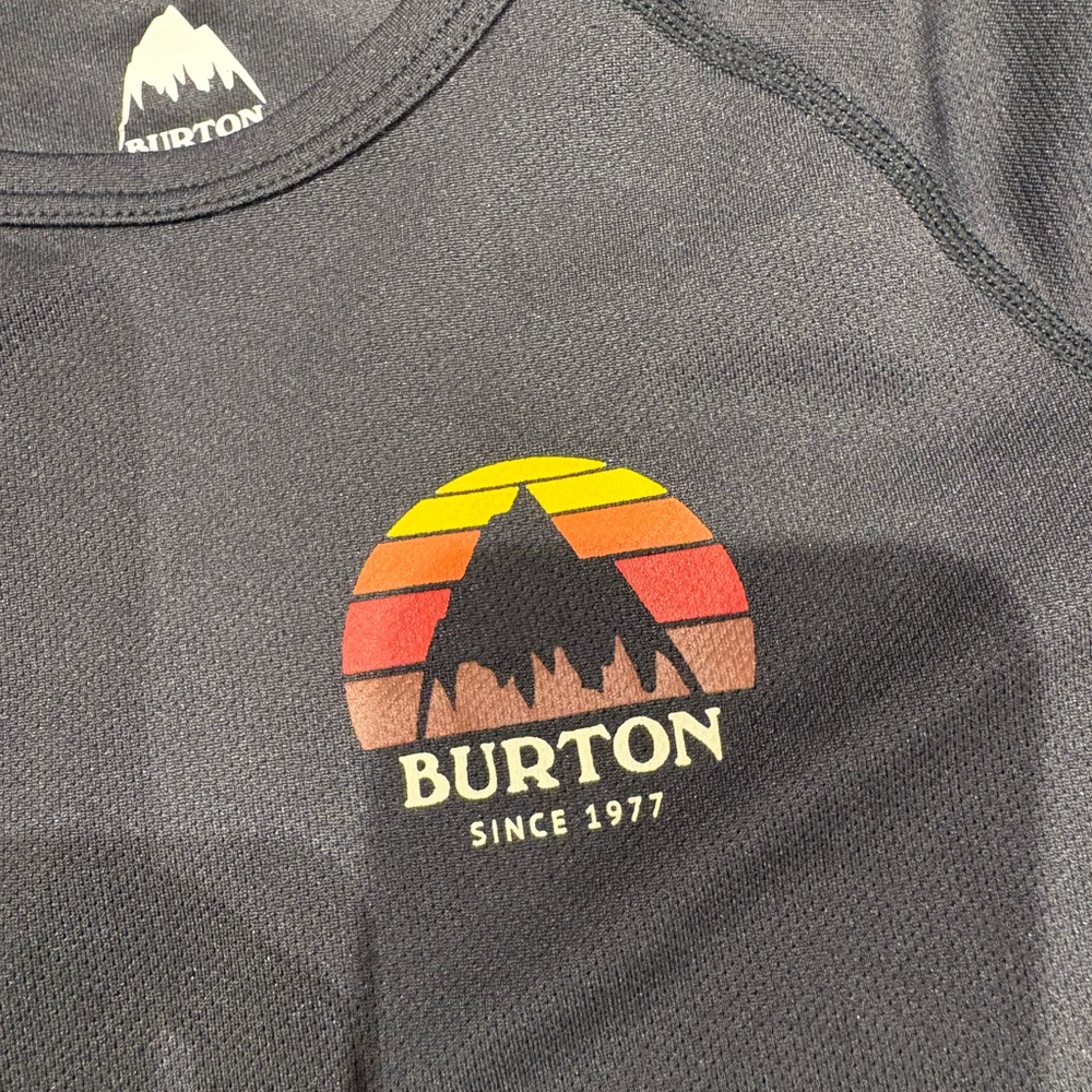 Burton kids unisex - DRY RIDE Black long sleeve/ pants base layer set